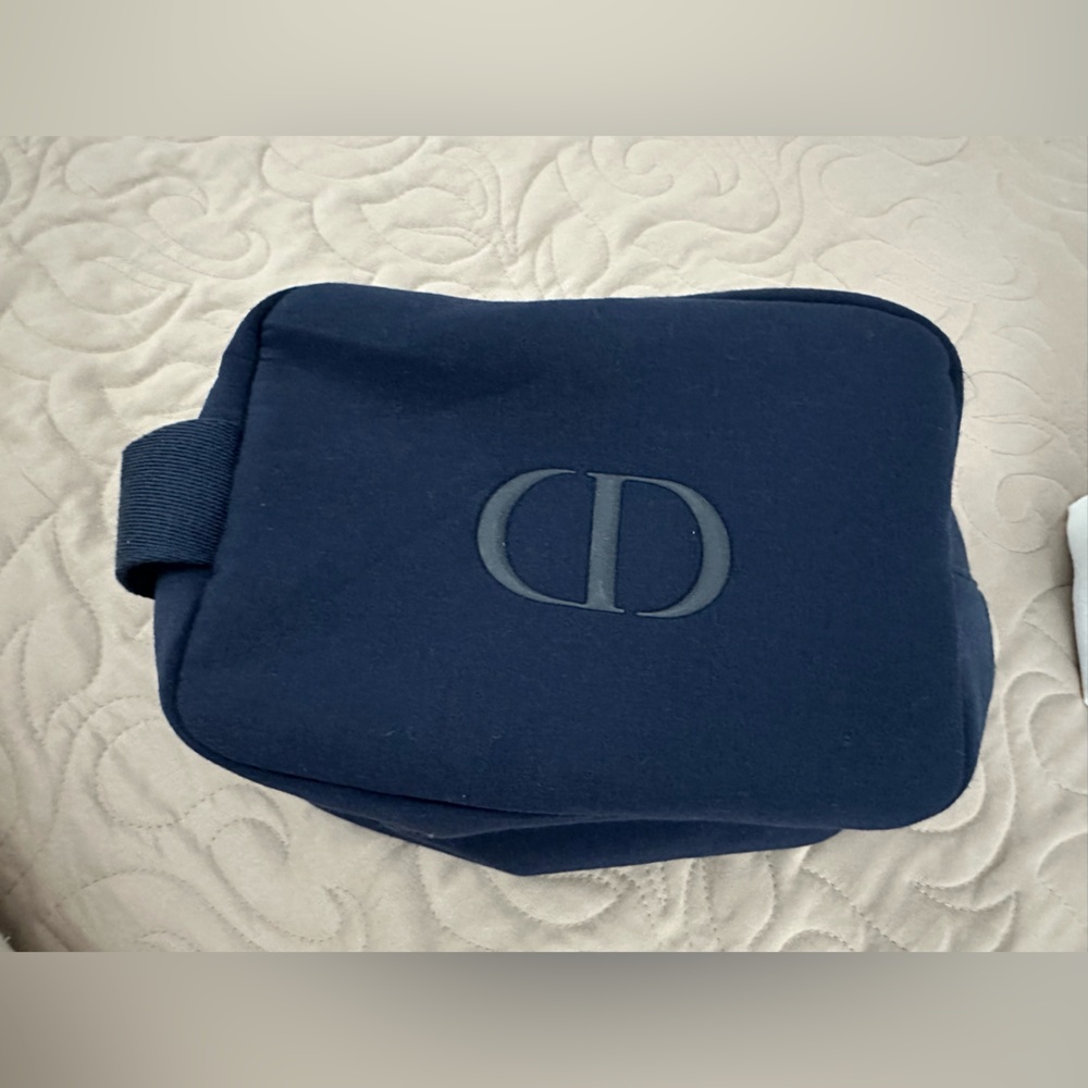Dior Makeup Bag Navy New